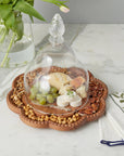 Vintage English Bread Board, Medium Scalloped