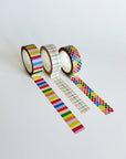 Washi Tape, Set of 3 | Rainbow