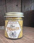 Montana Farmacy Bee Pollen 4oz Small Glass Jar