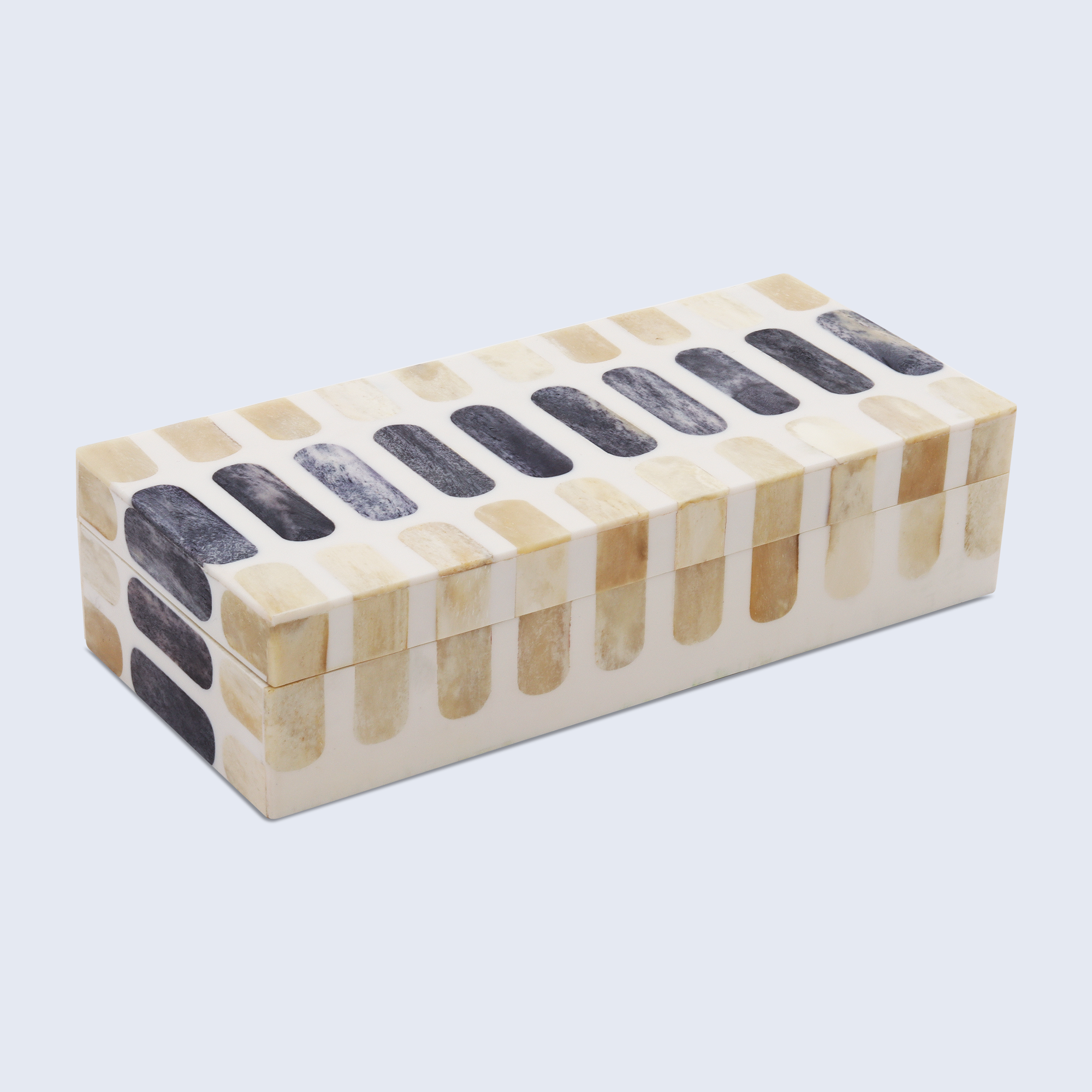 Decorative Box Patisserie Caramel White