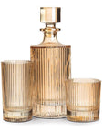 Vertical Optic Decanter-Amber-10.5"H(28oz)