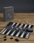 Checkers & Backgammon Vintage Bookshelf Edition