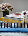 Apeloig Collection Acrylic Menorah & Flower Vase – Modern Hanukkah Menorah