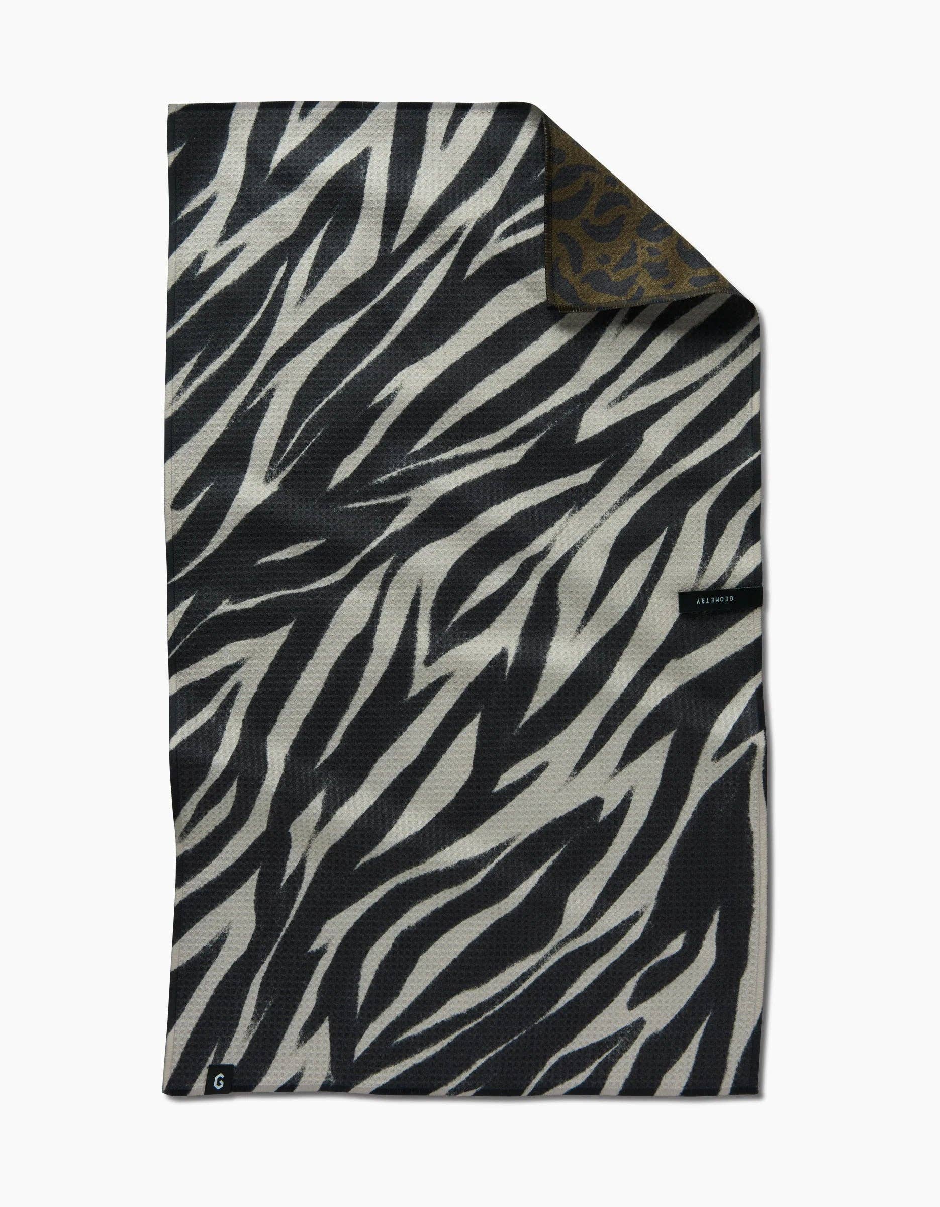 Safari Double Sided Tea Towel-Geometry