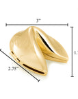 Lucky Gold Fortune Cookie Keepsake