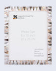 Pearlescent Ivory Mother of Pearl Picture Frames, 4"X6"