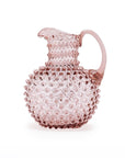 Hobnail Glass Pitcher | Night Iris | 2L | Vintage Jug