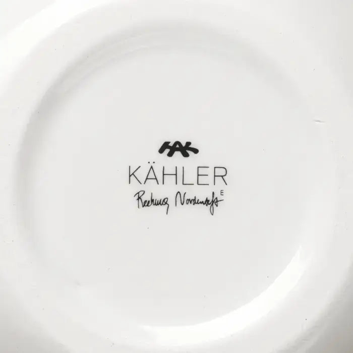 Kähler - Omaggio - Large Hand-Painted Ceramic Vase - Black
