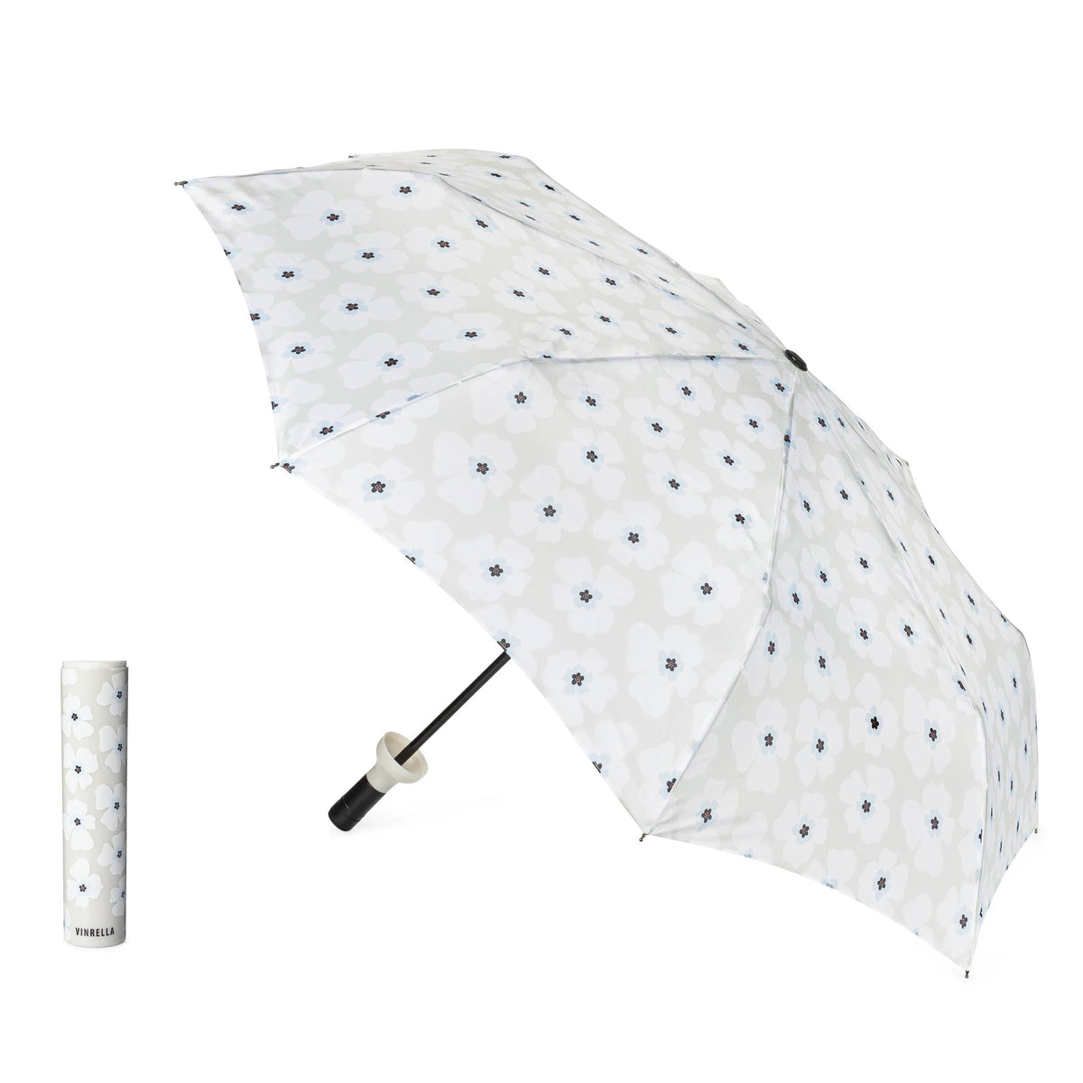 Nikki on Grey Bottle Umbrella