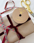 Velvet Ribbon - Garnet
