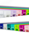 MAHJONG RACKS | Premium Acrylic | 4 Racks + 4 Pushers