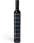 Black Plaid Bottle Umbrella