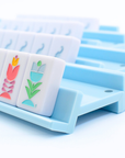 MAHJONG RACKS | Premium Acrylic | 4 Racks + 4 Pushers