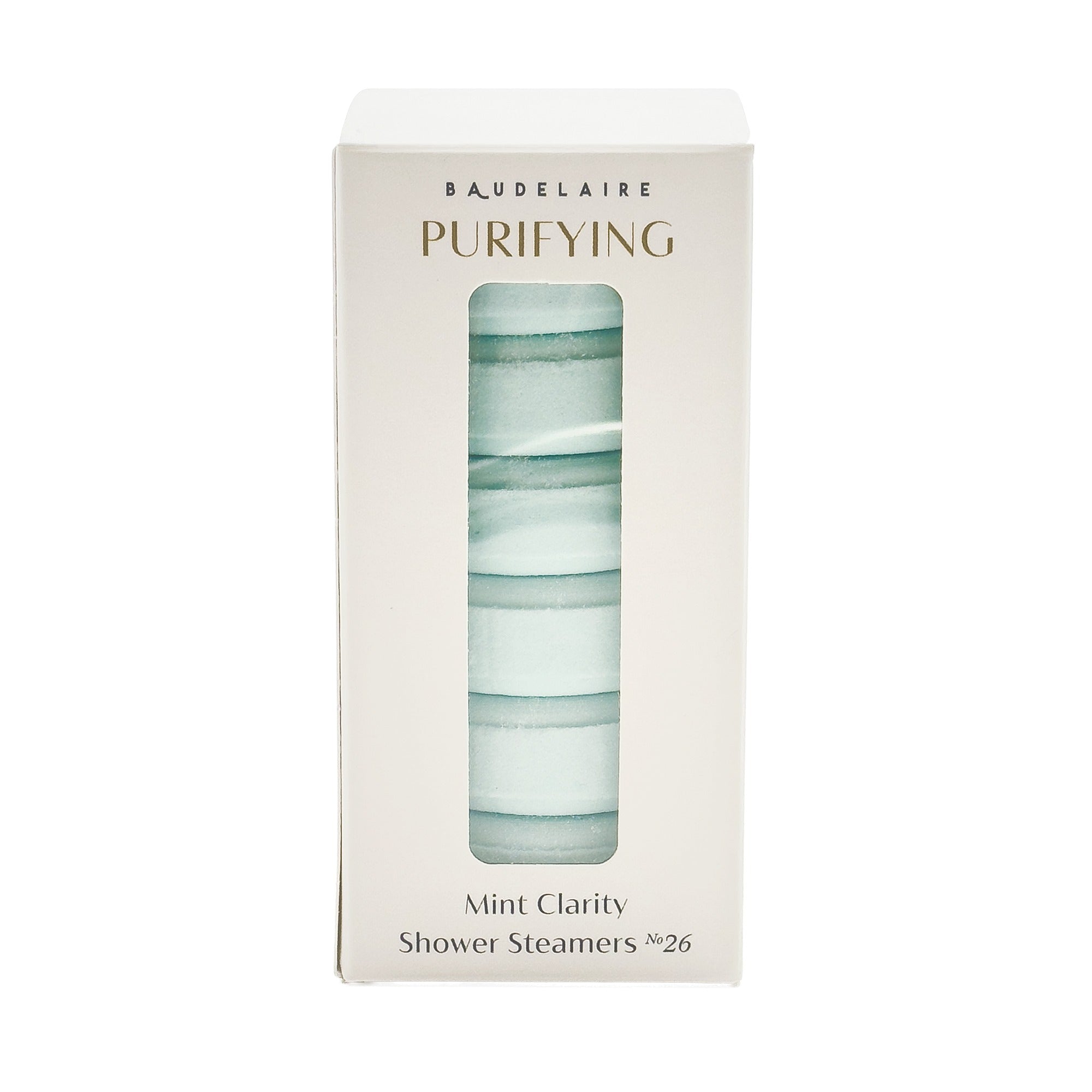 Baudelaire PURIFY – Mint Clarity Shower Steamers