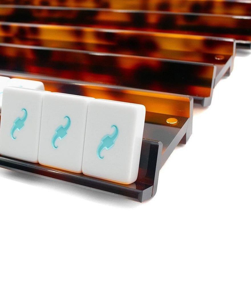 My Fair Mahjong Tortoise Premium Acrylic Racks, Set of 4