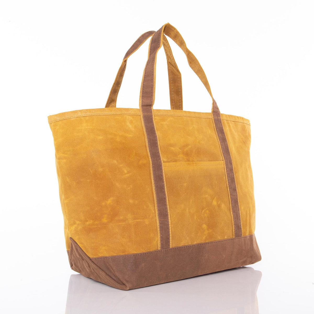 Waxed Large Classic Tote - Yellow