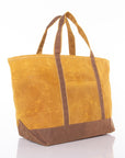 Waxed Large Classic Tote - Yellow