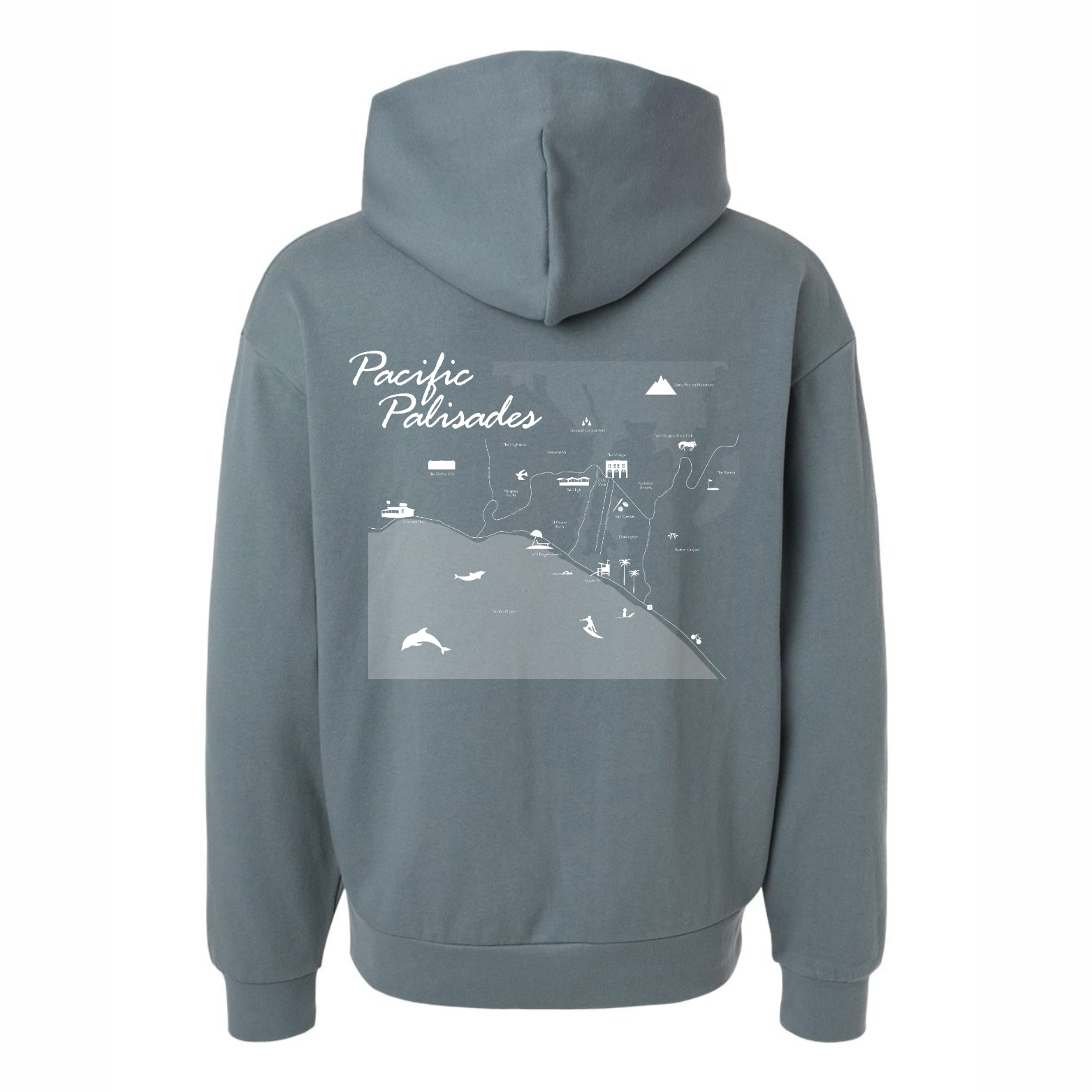 Palisades Hometown Hoodie- Blue