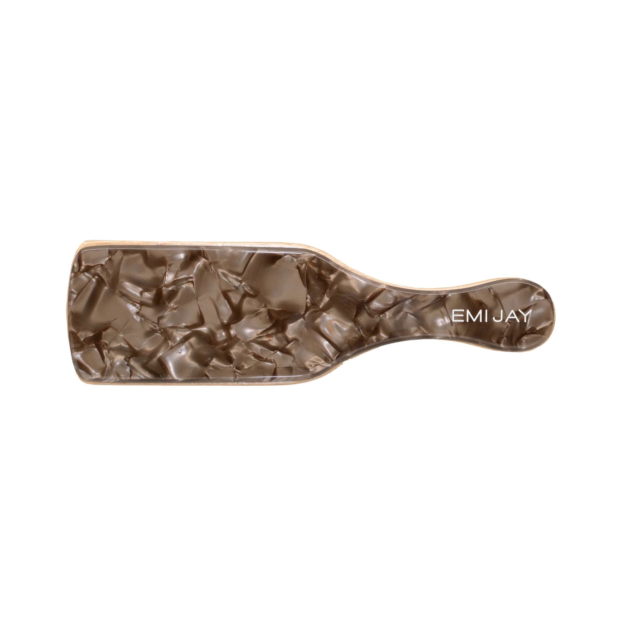 Emi Jay Mini Boar Bristle Brush in Toasted Sugar