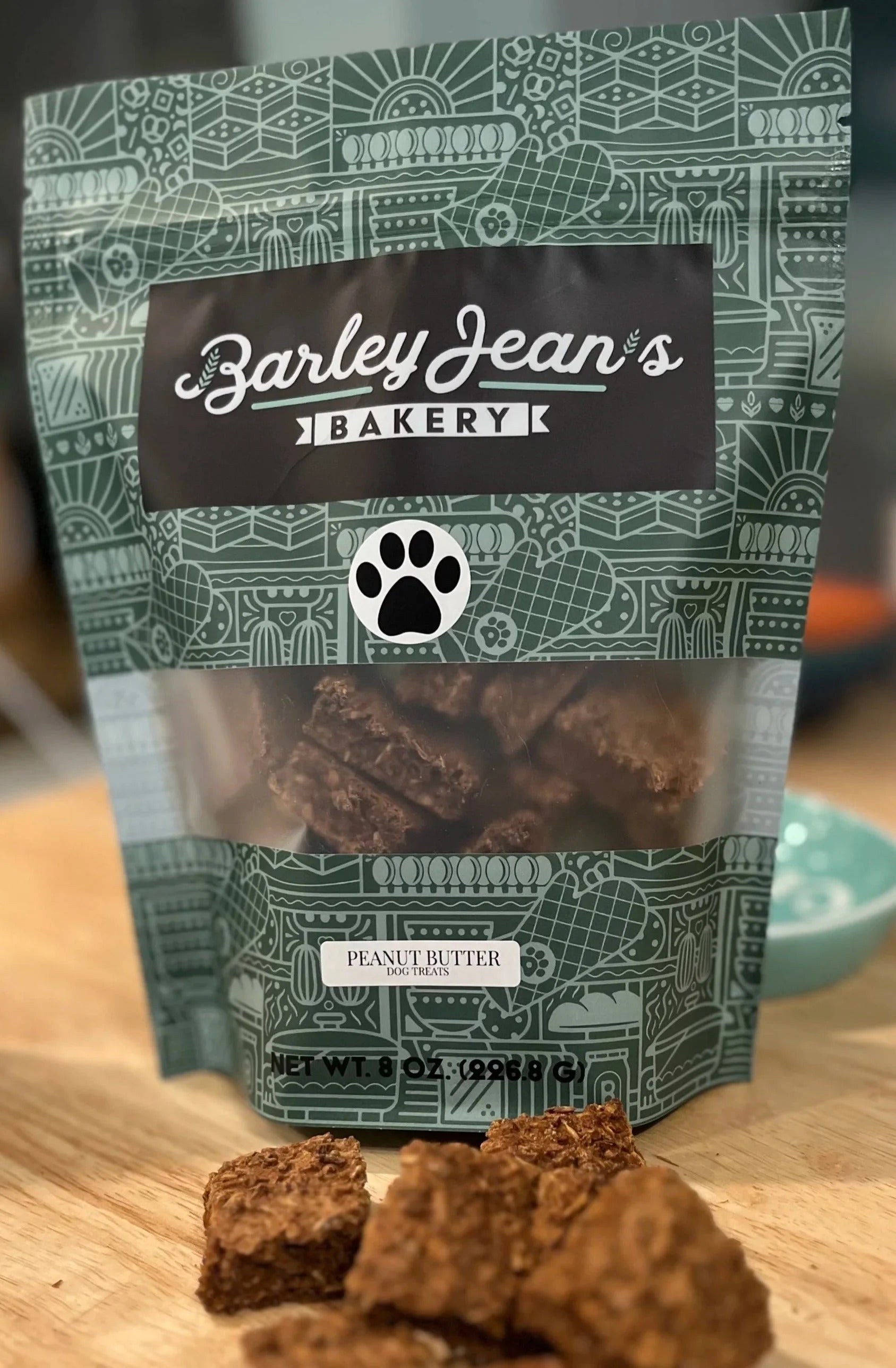 Peanut Butter Dog Treats 8 oz. Bag
