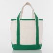 Personalized Handy Open Top Canvas Tote