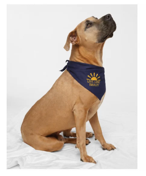Live Like Braun Dog Bandana