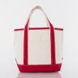 Personalized Handy Open Top Canvas Tote