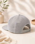 Custom Embroidery Plain Cotton Trucker Hat with Mesh Back