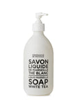 Liquid Marseille Soap White Tea 16.9 fl oz Glass B